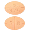 Adderall B974 30 mg