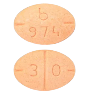 Adderall B974 30 mg